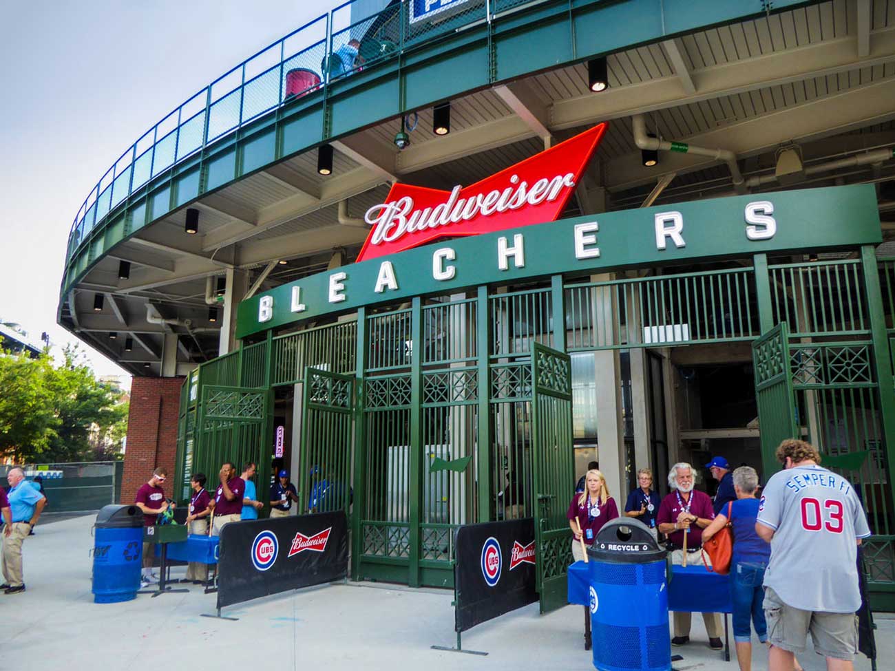 Wrigley Field Budweiser Bleachers YDI